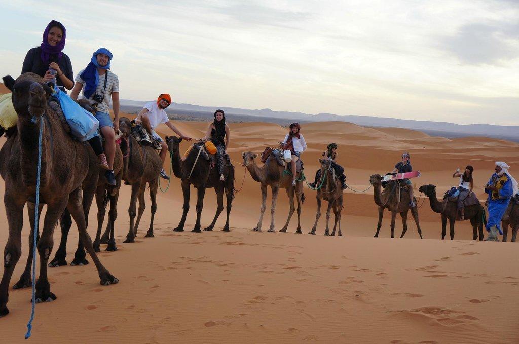 Kasbah Tamariste Bed & Breakfast Мерцуга Екстериор снимка